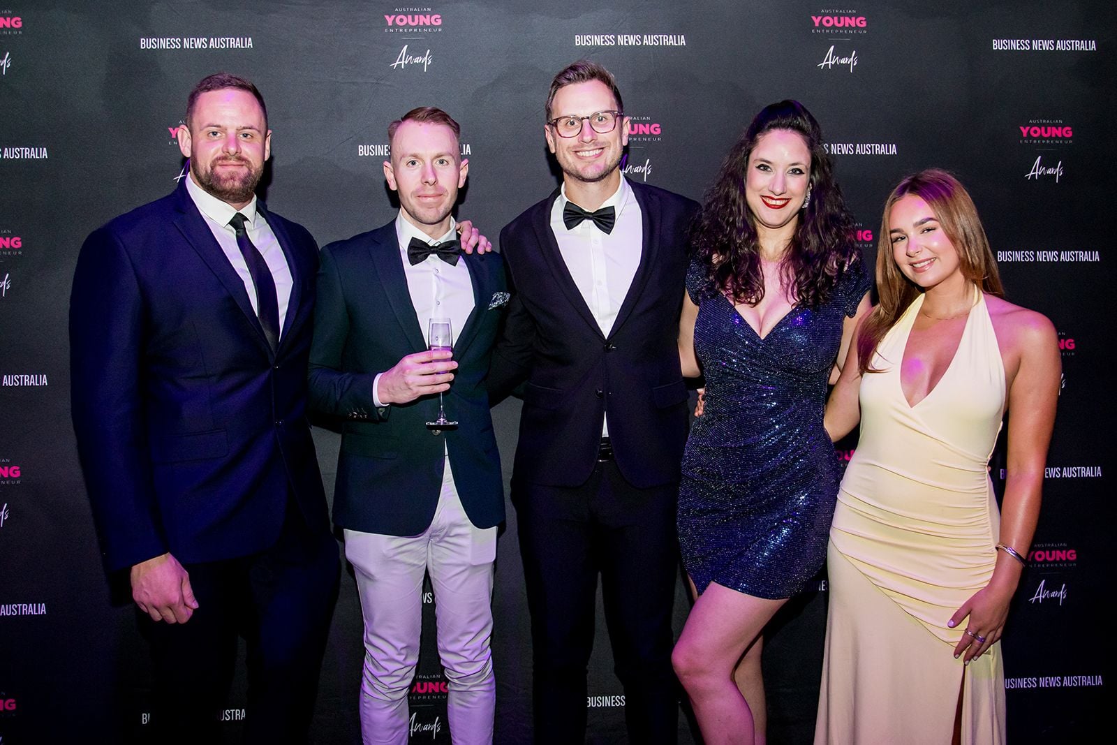 2025 Sydney Young Entrepreneur Awards Gala dinner Founders celebrating at the 2025 Sydney Young Entrepreneur Awards gala